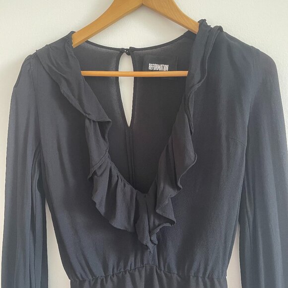 Reformation - Black Penny Bodysuit - Picture 8 of 15